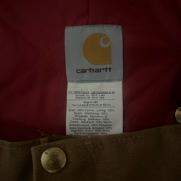 Carhartt Insulated Men’s Bibs - Picture 5 of 5